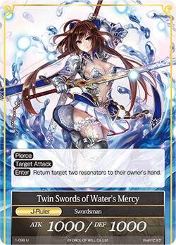 Twin Swords of Water's Mercy // Twin Swords of Water's Mercy (J) (1-099/J) [The Dawn of Valhalla] - POKÉ JEUX