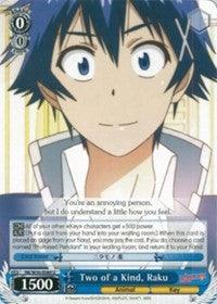 Two of a Kind, Raku (NK/W30-E084 U) [NISEKOI -False Love-] - POKÉ JEUX