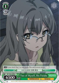 Two of Myself, Rio Futaba (SBY/W64-E040 C) [Rascal Does Not Dream of Bunny Girl Senpai] - POKÉ JEUX