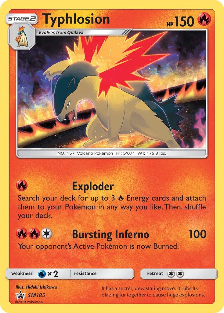 Typhlosion (SM185) [Sun & Moon: Black Star Promos] - POKÉ JEUX