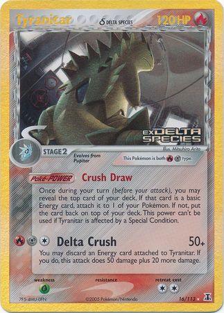 Tyranitar (16/113) (Delta Species) (Stamped) [EX: Delta Species] - POKÉ JEUX