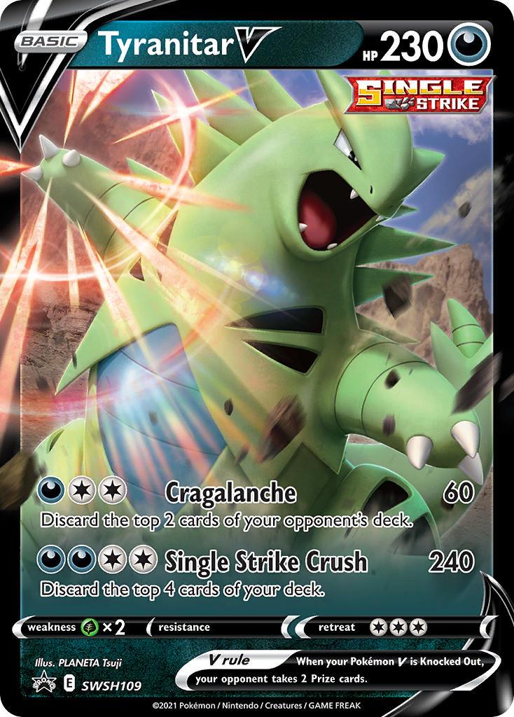 Tyranitar V (SWSH109) [Sword & Shield: Black Star Promos] - POKÉ JEUX