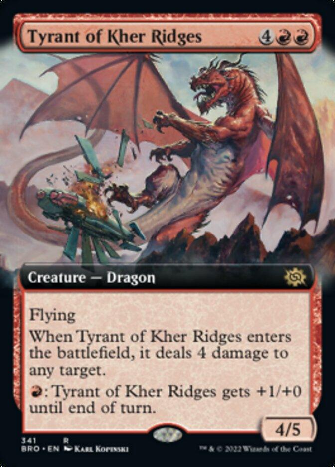 Tyrant of Kher Ridges (Extended Art) [The Brothers' War] - POKÉ JEUX