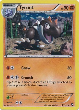 Tyrunt (61/111) (Cosmos Holo) [XY: Furious Fists] - POKÉ JEUX