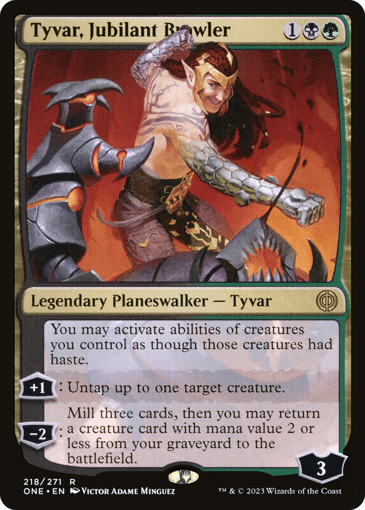 Tyvar, Jubilant Brawler [Phyrexia: All Will Be One] - POKÉ JEUX