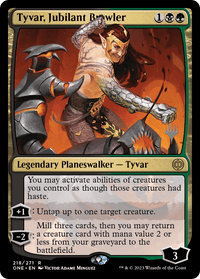 Tyvar, Jubilant Brawler (Promo Pack) [Phyrexia: All Will Be One Promos] - POKÉ JEUX