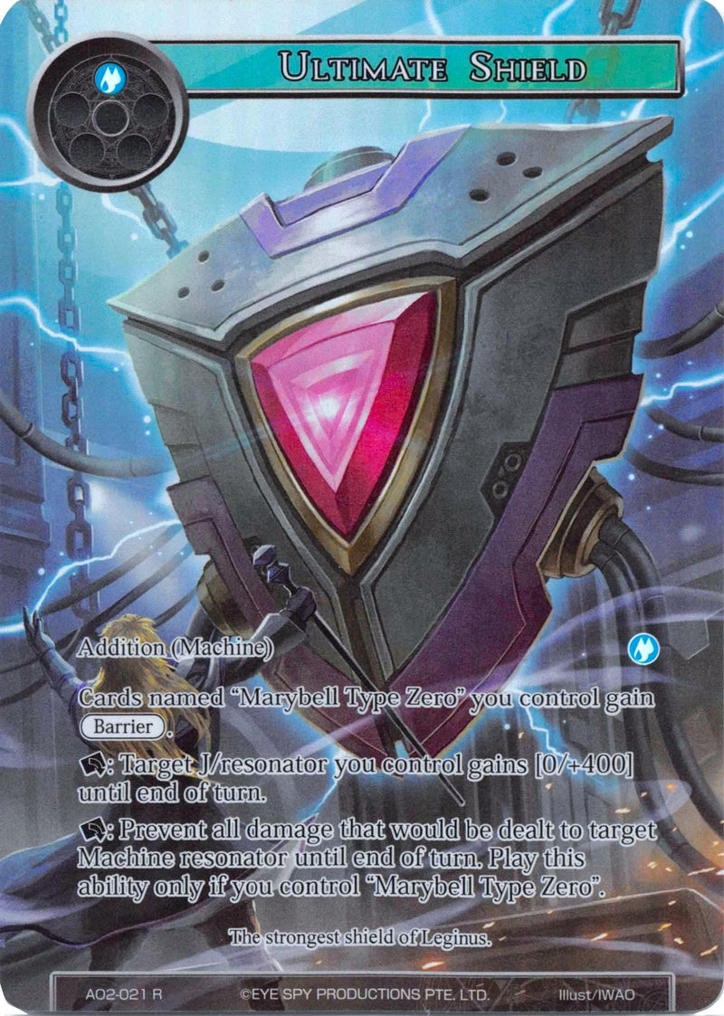 Ultimate Shield (Full Art) (AO2-021) [Alice Origin II] - POKÉ JEUX