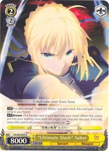 "Ultimate Slash" Saber (FS/S36-E025 C) [Fate/Stay Night [Unlimited Blade Works] Vol. II] - POKÉ JEUX