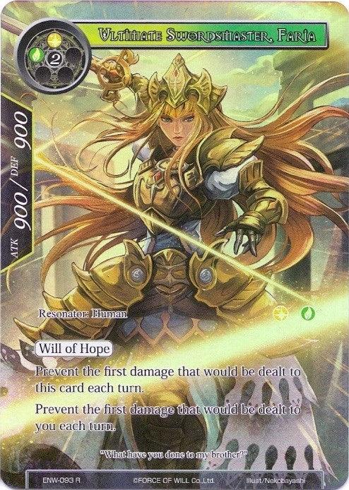 Ultimate Swordmaster, Faria (Full Art) (ENW-093) [Echoes of the New World] - POKÉ JEUX