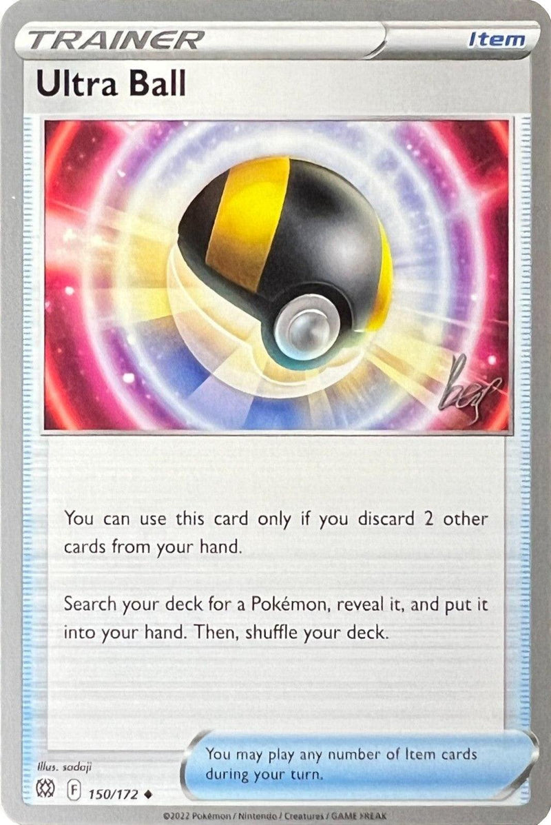 Ultra Ball (150/172) (Cheryl Again - Sebastian Lashmet) [World Championships 2022] - POKÉ JEUX