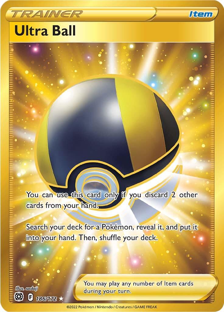 Ultra Ball (186/172) [Sword & Shield: Brilliant Stars] - POKÉ JEUX