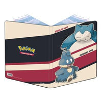 Ultra Pro 9-Poket Portfolio: Pokemon Snorlax & Munchlax (10 page) - POKÉ JEUX - UP9PPOSM - 074427159504