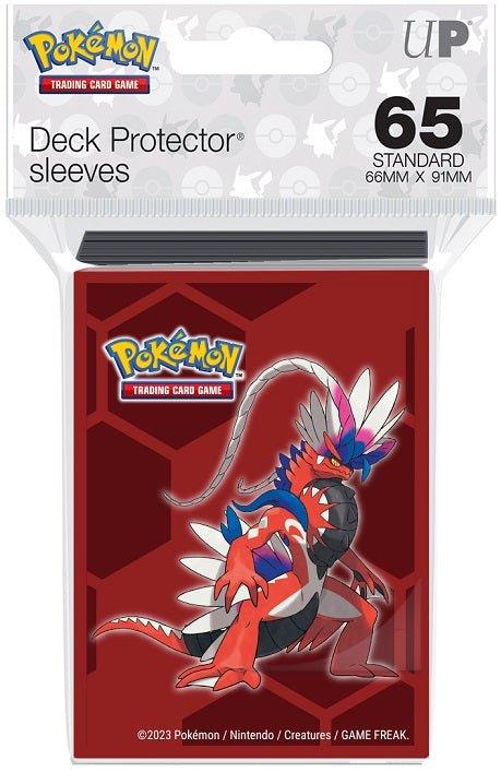 Ultra Pro: Pokemon Deck Protector Sleeves: Scarlet and Violet - Koraidon (65 Count) - POKÉ JEUX - 074427161866 - 074427161866