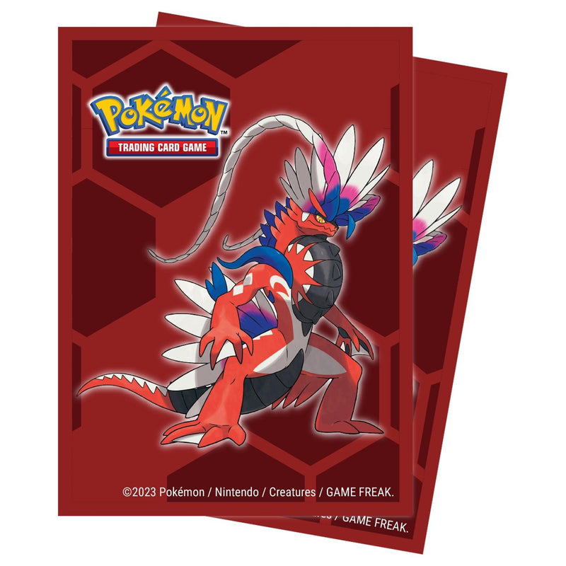 Ultra Pro: Pokemon Deck Protector Sleeves: Scarlet and Violet - Koraidon (65 Count) - POKÉ JEUX - 074427161866 - 074427161866