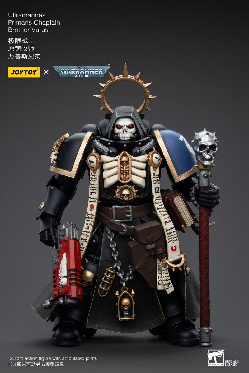 Ultramarines Primaris Chaplain Brother Varus - POKÉ JEUX - 6973130375567 - 6973130375567