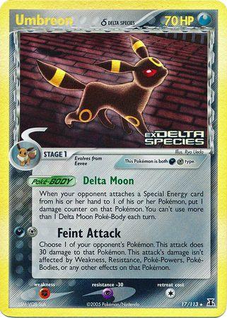 Umbreon (17/113) (Delta Species) (Stamped) [EX: Delta Species] - POKÉ JEUX