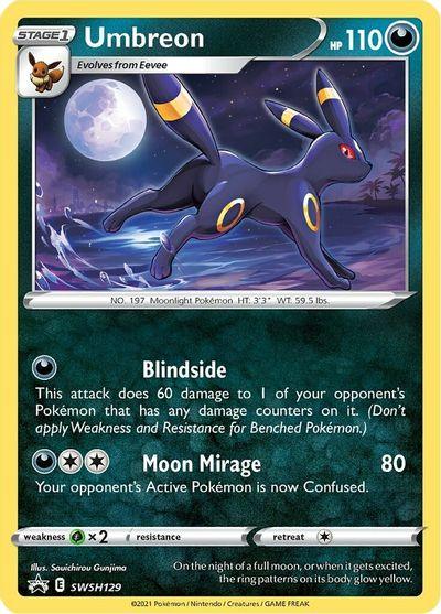 Umbreon (SWSH129) [Sword & Shield: Black Star Promos] - POKÉ JEUX