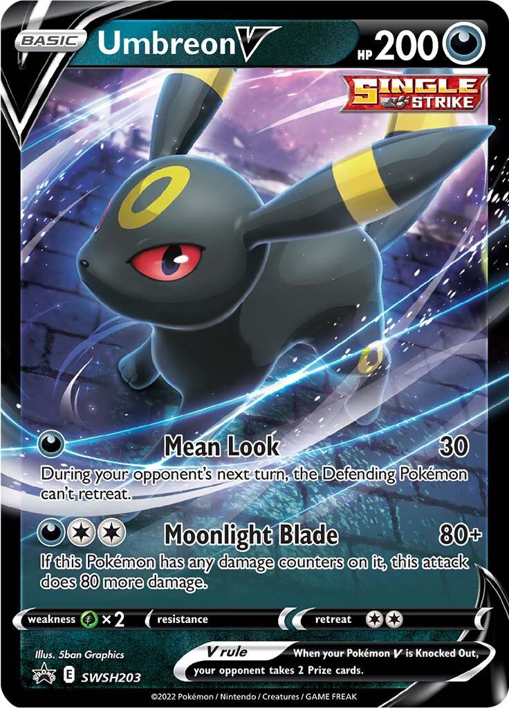 Umbreon V (SWSH203) [Sword & Shield: Black Star Promos] - POKÉ JEUX