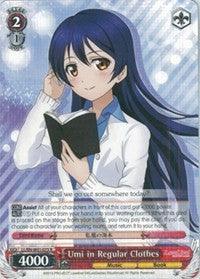 Umi in Regular Clothes (LL/EN-W01-075 R) [Love Live! DX] - POKÉ JEUX