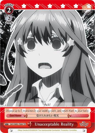 Unacceptable Reality (5HY/W83-TE89 TD) [The Quintessential Quintuplets] - POKÉ JEUX