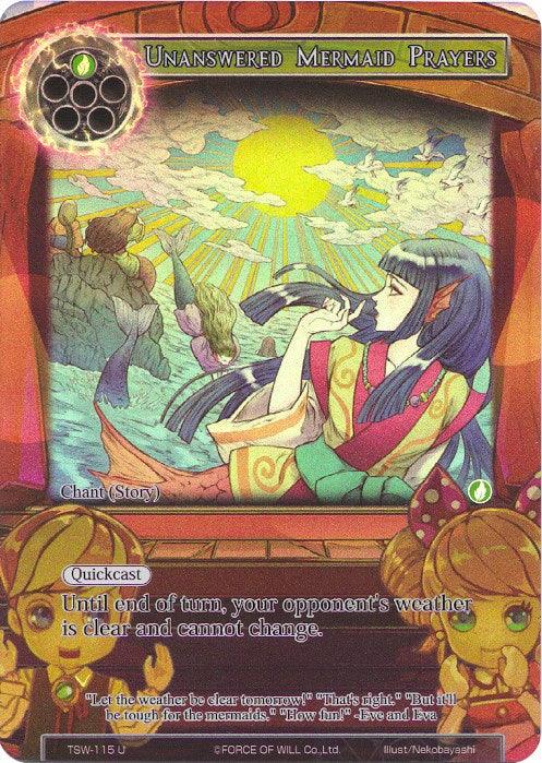 Unanswered Mermaid Prayers (Full Art) (TSW-115) [The Time Spinning Witch] - POKÉ JEUX