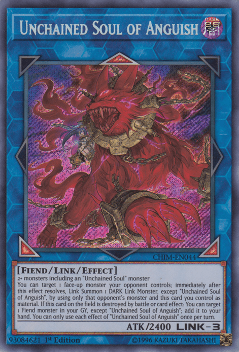 Unchained Soul of Anguish [CHIM-EN044] Secret Rare - POKÉ JEUX