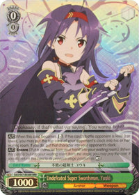 Undefeated Super Swordsman, Yuuki (SAO/S47-E026R RRR) [Sword Art Online Re: Edit] - POKÉ JEUX