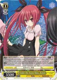 Under the Azure Skies, Kotori (DAL/W79-E012 U) [Date A Live] - POKÉ JEUX