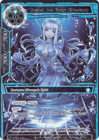 Undine, the Spirit (Stranger) (Full Art) (SDAO1-016) [Alice Origin Starter Deck] - POKÉ JEUX