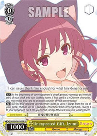 Unexpected Gift, Izumi (Foil) [Saekano: How to Raise a Boring Girlfriend] - POKÉ JEUX