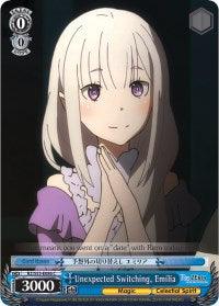 Unexpected Switching, Emilia (RZ/S55-E086 C) [Re:ZERO Vol.2] - POKÉ JEUX