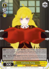 Uniform Yang (RWBY/WX03-009 U) [RWBY] - POKÉ JEUX