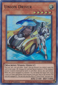 Union Driver [ETCO-EN034] Ultra Rare - POKÉ JEUX