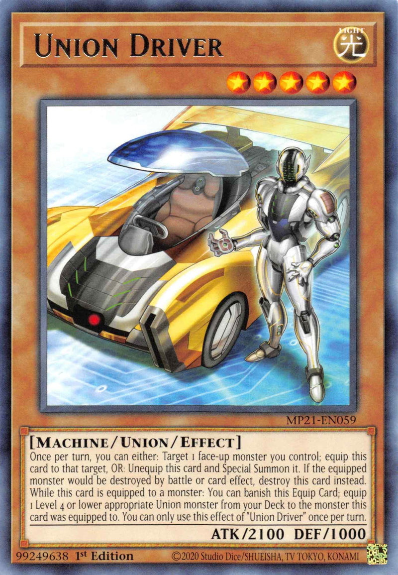 Union Driver [MP21-EN059] Rare - POKÉ JEUX