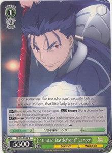 "United Battlefront" Lancer (FS/S36-E042 C) [Fate/Stay Night [Unlimited Blade Works] Vol. II] - POKÉ JEUX