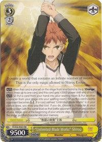 "Unlimited Blade Works" Shirou (FS/S36-E003 RR) [Fate/Stay Night [Unlimited Blade Works] Vol. II] - POKÉ JEUX