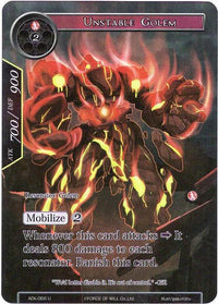 Unstable Golem (Full Art) (ADK-056) [Advent of the Demon King] - POKÉ JEUX