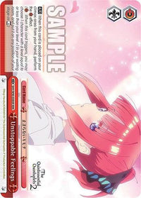 Unstoppable Feelings (5HY/W90-E080R RRR) [The Quintessential Quintuplets 2] - POKÉ JEUX