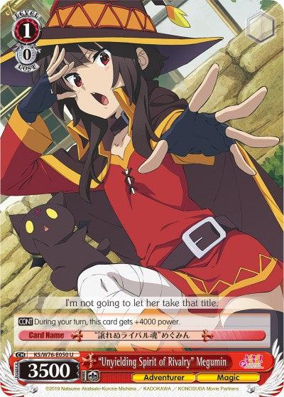 "Unyielding Spirit of Rivalry" Megumin (KS/W76-E050 U) [KonoSuba The Movie: Legend of Crimson] - POKÉ JEUX