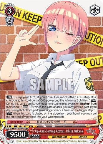 Up-And-Coming Actress, Ichika Nakano (5HY/W101-E065S SR) [The Quintessential Quintuplets Movie] - POKÉ JEUX