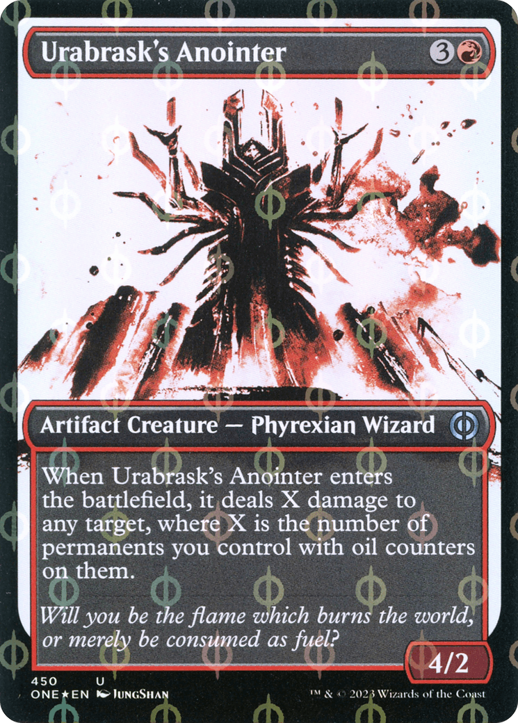 Urabrask's Anointer (Showcase Ichor Step-and-Compleat Foil) [Phyrexia: All Will Be One] - POKÉ JEUX