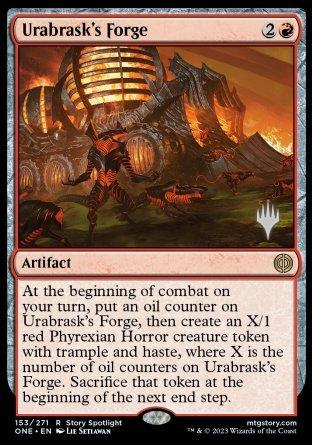 Urabrask's Forge (Promo Pack) [Phyrexia: All Will Be One Promos] - POKÉ JEUX