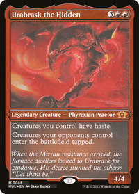 Urabrask the Hidden (Foil Etched) [Multiverse Legends] - POKÉ JEUX