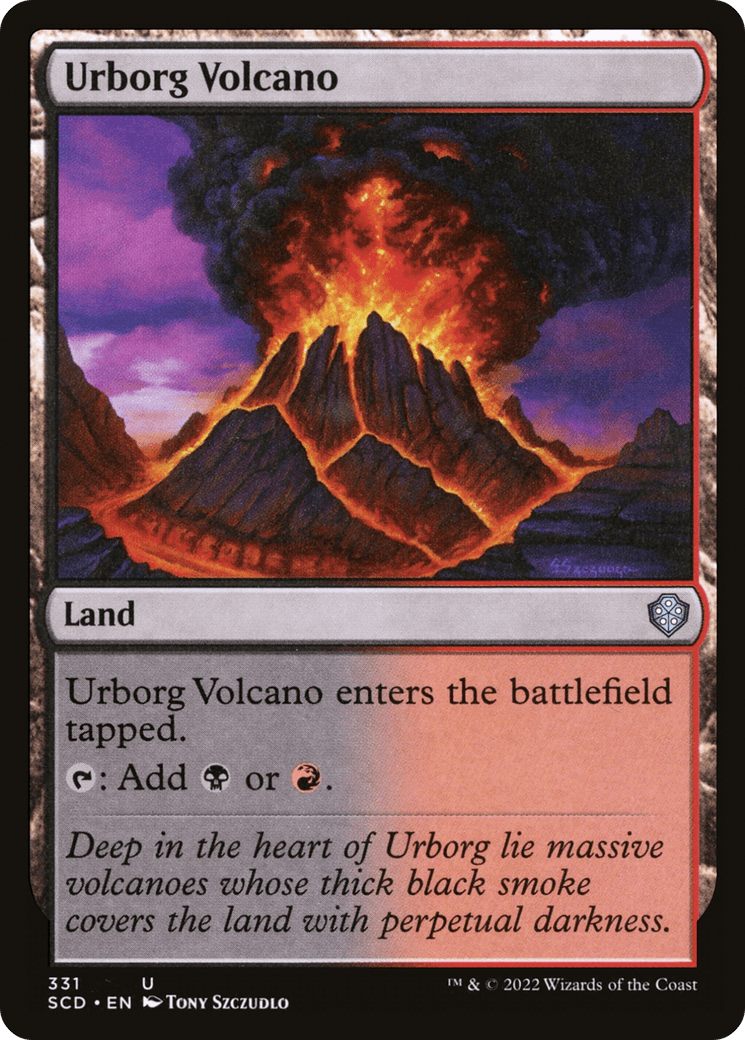 Urborg Volcano [Starter Commander Decks] - POKÉ JEUX