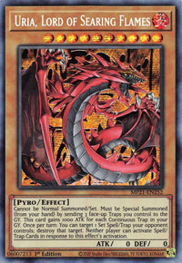 Uria, Lord of Searing Flames [MP21-EN252] Prismatic Secret Rare - POKÉ JEUX