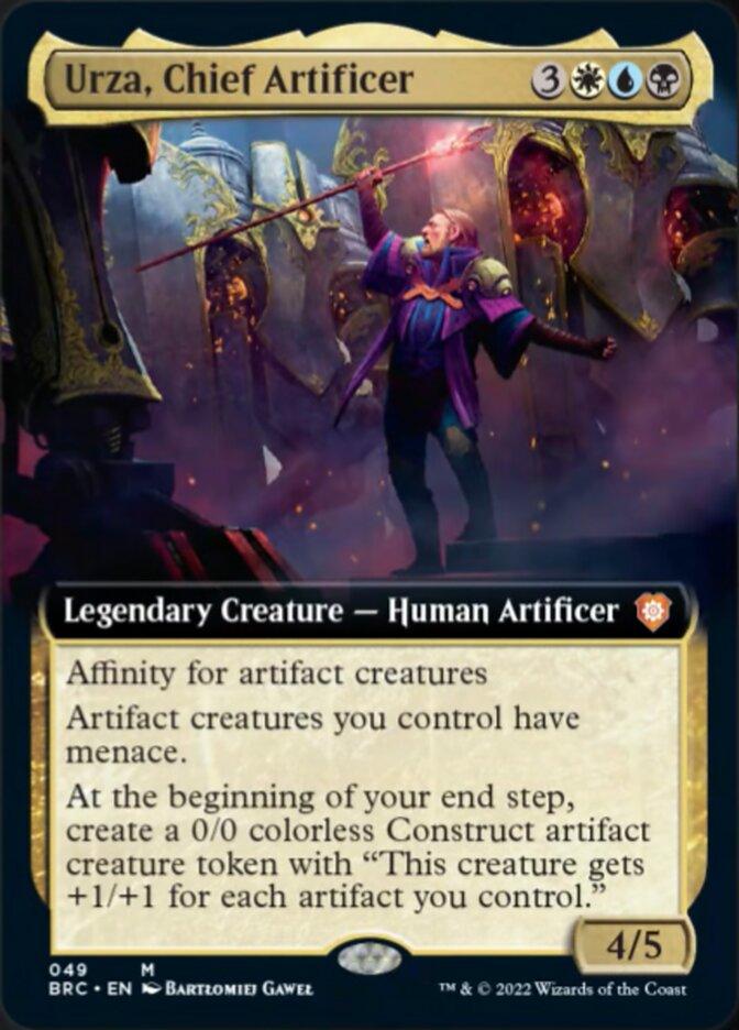 Urza, Chief Artificer (Extended Art) [The Brothers' War Commander] - POKÉ JEUX