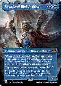 Urza, Lord High Artificer (Borderless Alternate Art) [Dominaria Remastered] - POKÉ JEUX