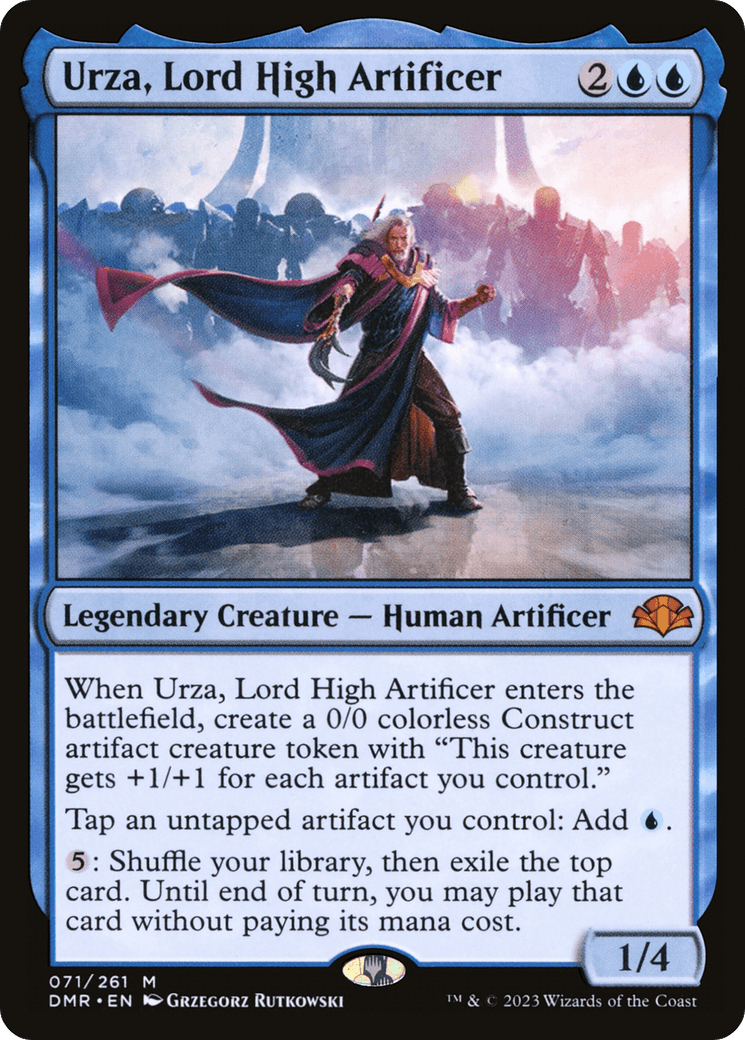 Urza, Lord High Artificer [Dominaria Remastered] - POKÉ JEUX