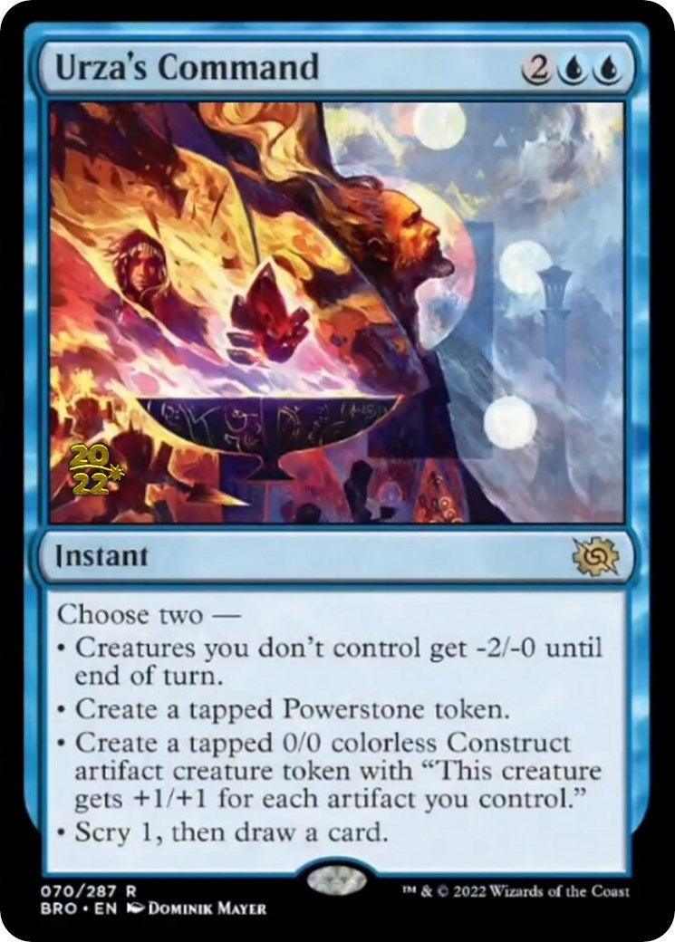 Urza's Command [The Brothers' War Prerelease Promos] - POKÉ JEUX