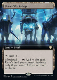 Urza's Workshop (Extended Art) [The Brothers' War Commander] - POKÉ JEUX